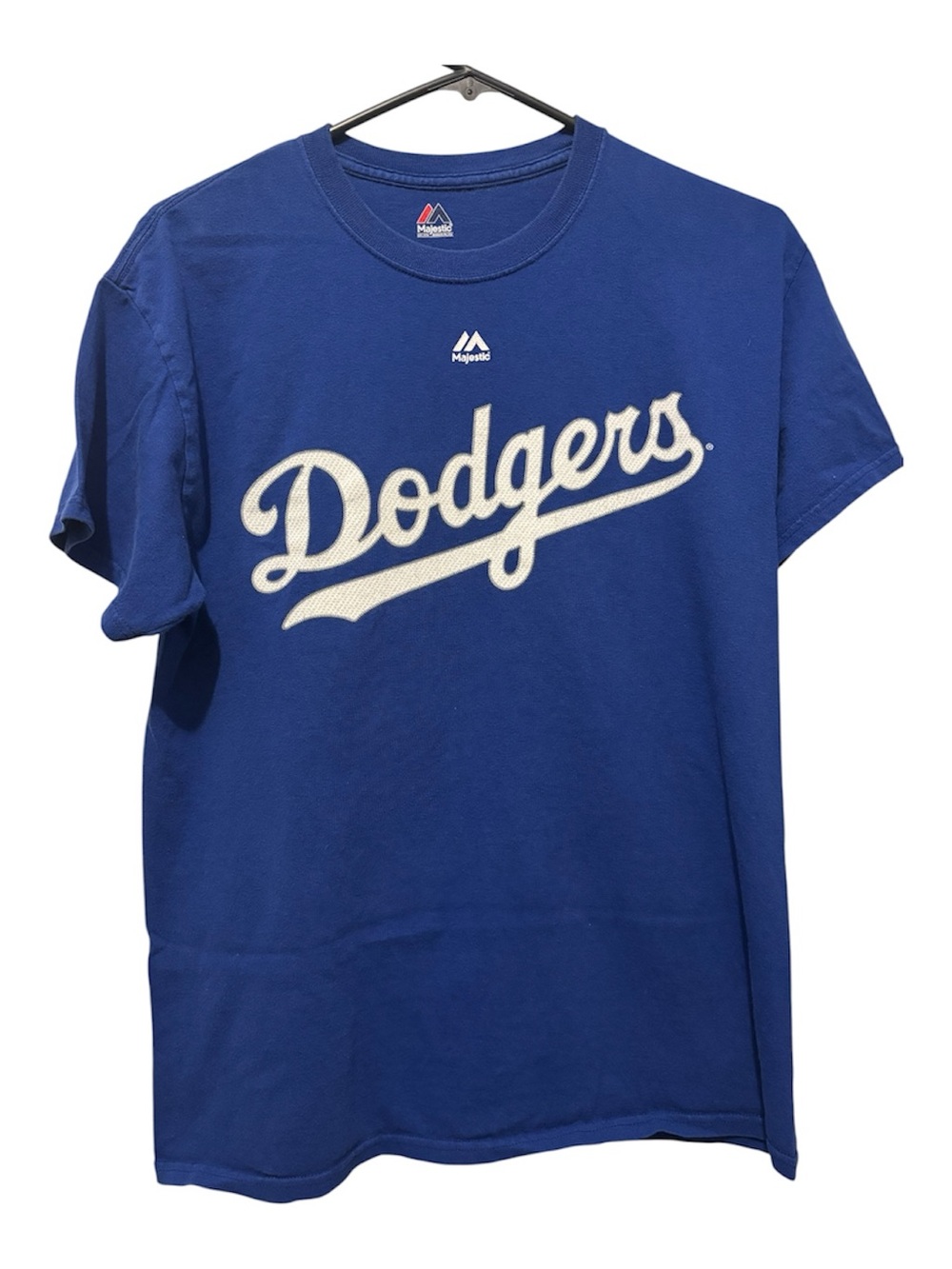 Majestic Dodgers Royal Blue Logo Tee